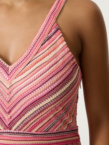 GARCIA - Vestido de malha em rosa