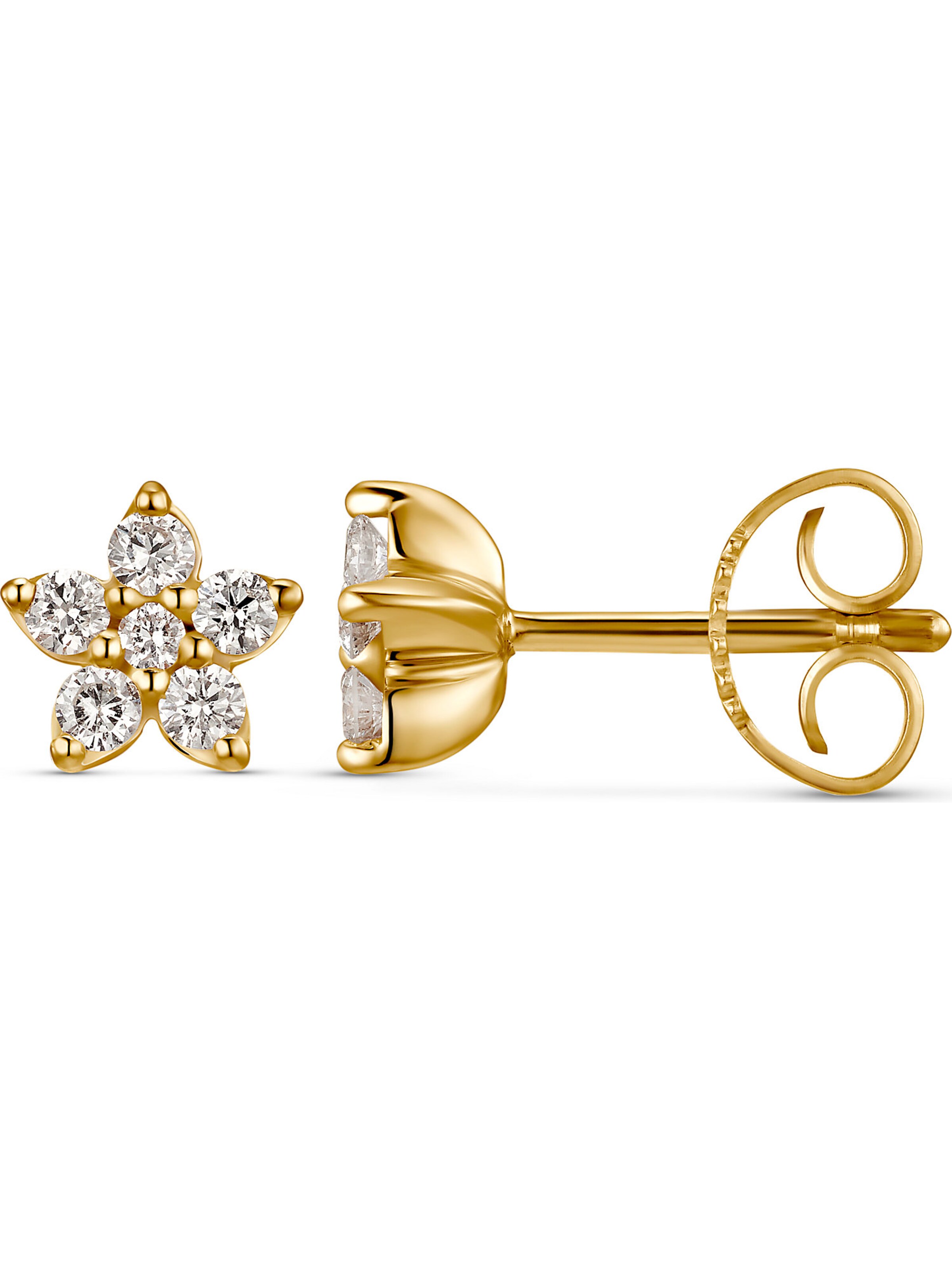 CHRIST Earrings in Yellow