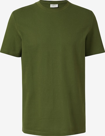 T-Shirt s.Oliver en vert : devant