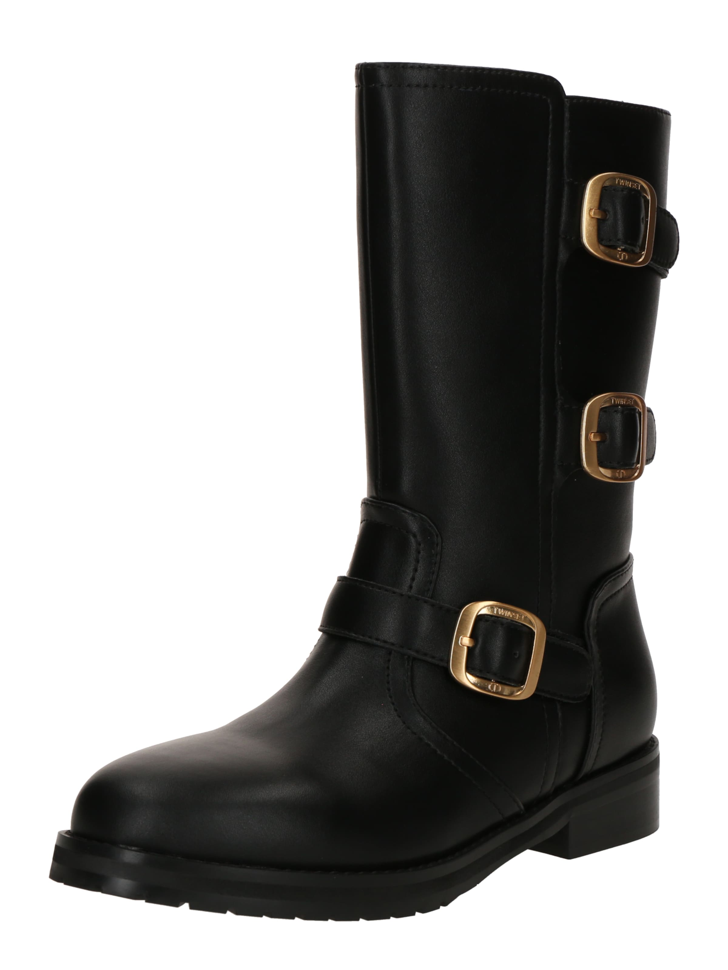 Boots Twinset en noir : devant