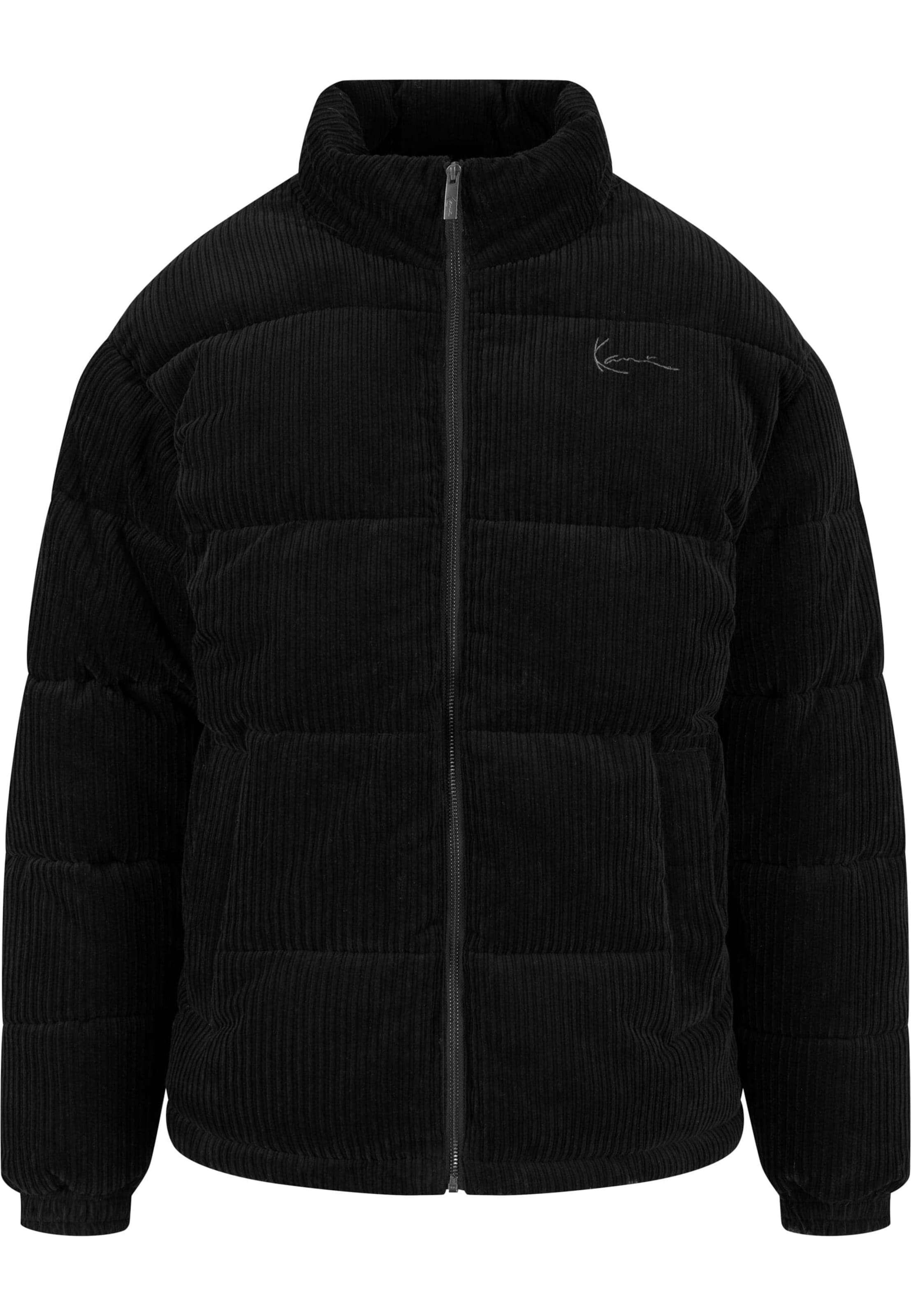 Karl Kani - Chaqueta de entretiempo en negro: frente