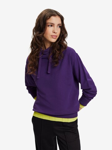 ESPRIT Sweatshirt in Purple: front