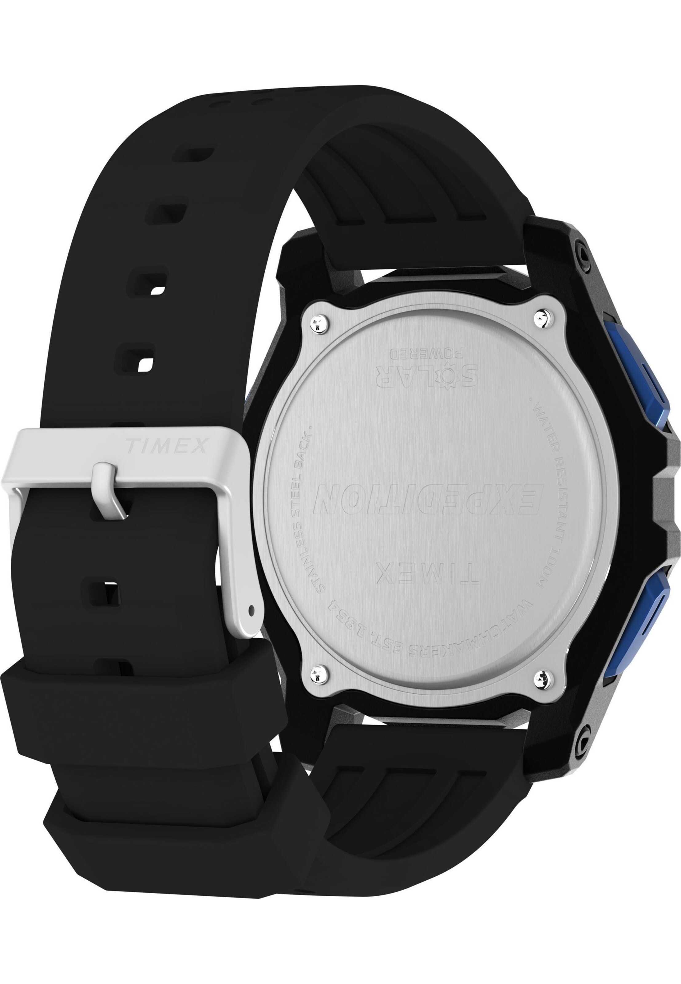 Orologio digitale 'Expedition Ridge Solar' di TIMEX in nero