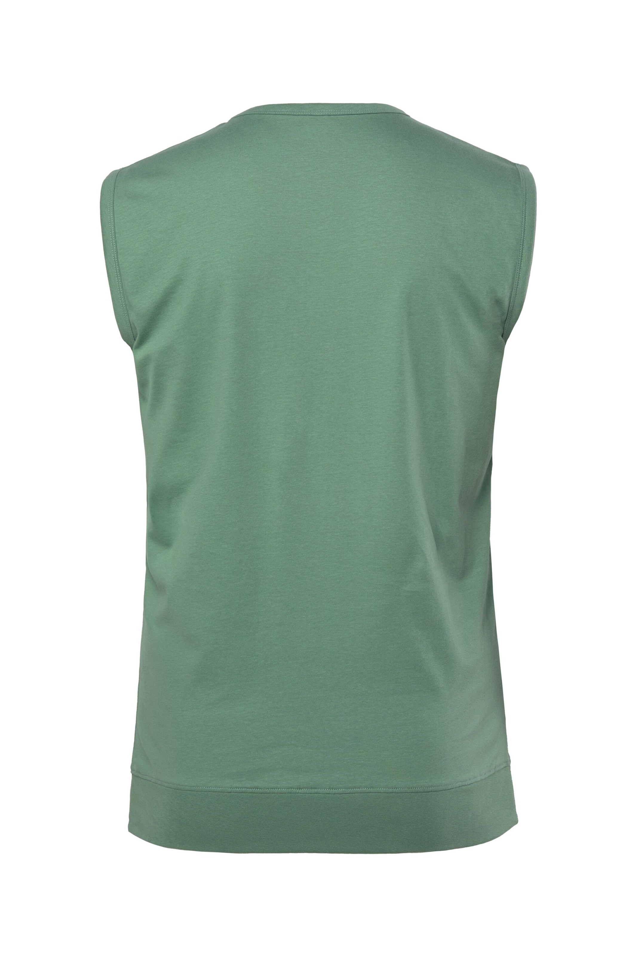 Men Plus Undershirt in Green