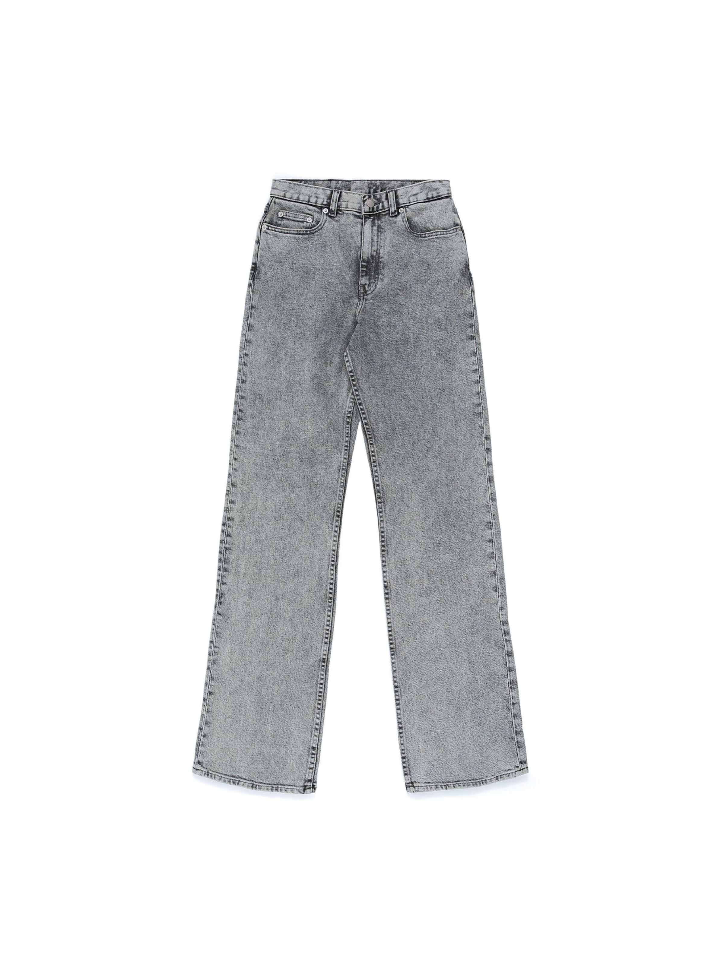 Dr. Denim Regular Jeans 'Echo High Straight' in Grey: front