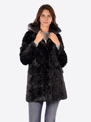 Manteau d’hiver 'O060KL00157' Yes Zee en noir