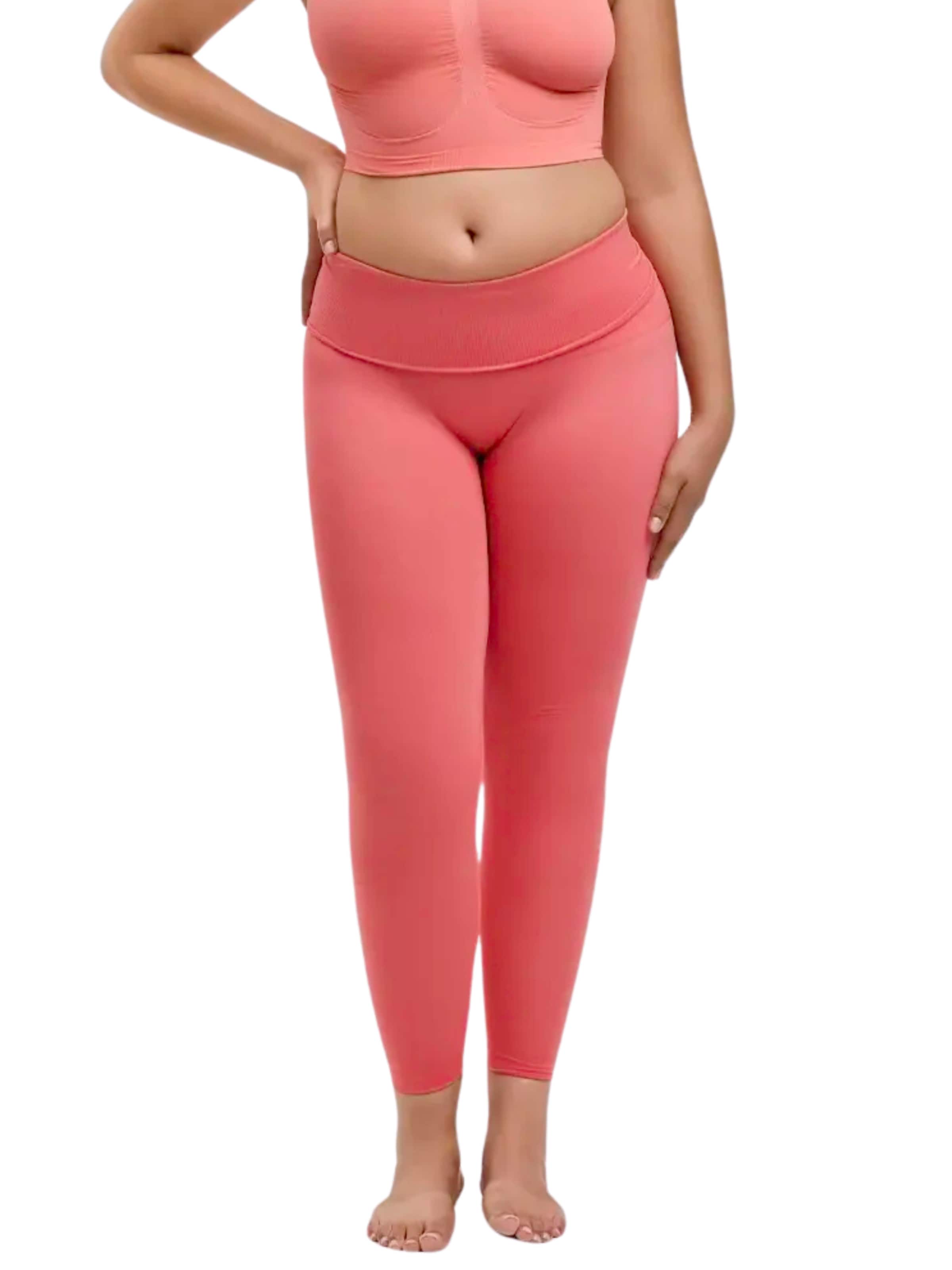 cfab (formerly creamy fabrics) Shapinghose 'Seamless Shaping Leggings'‌‌‌ in S in koralle, Produktansicht