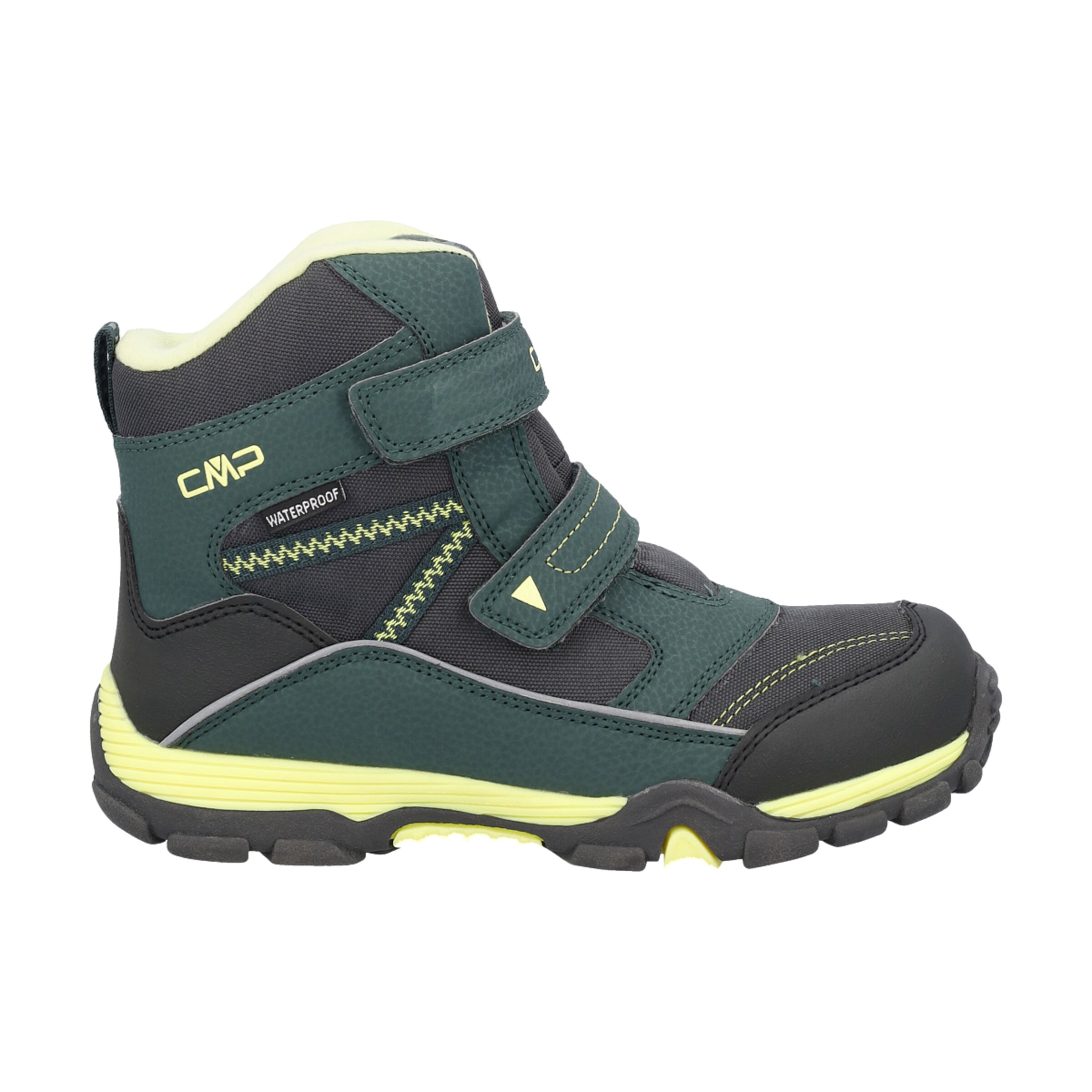 CMP Snow Boots in Green: front