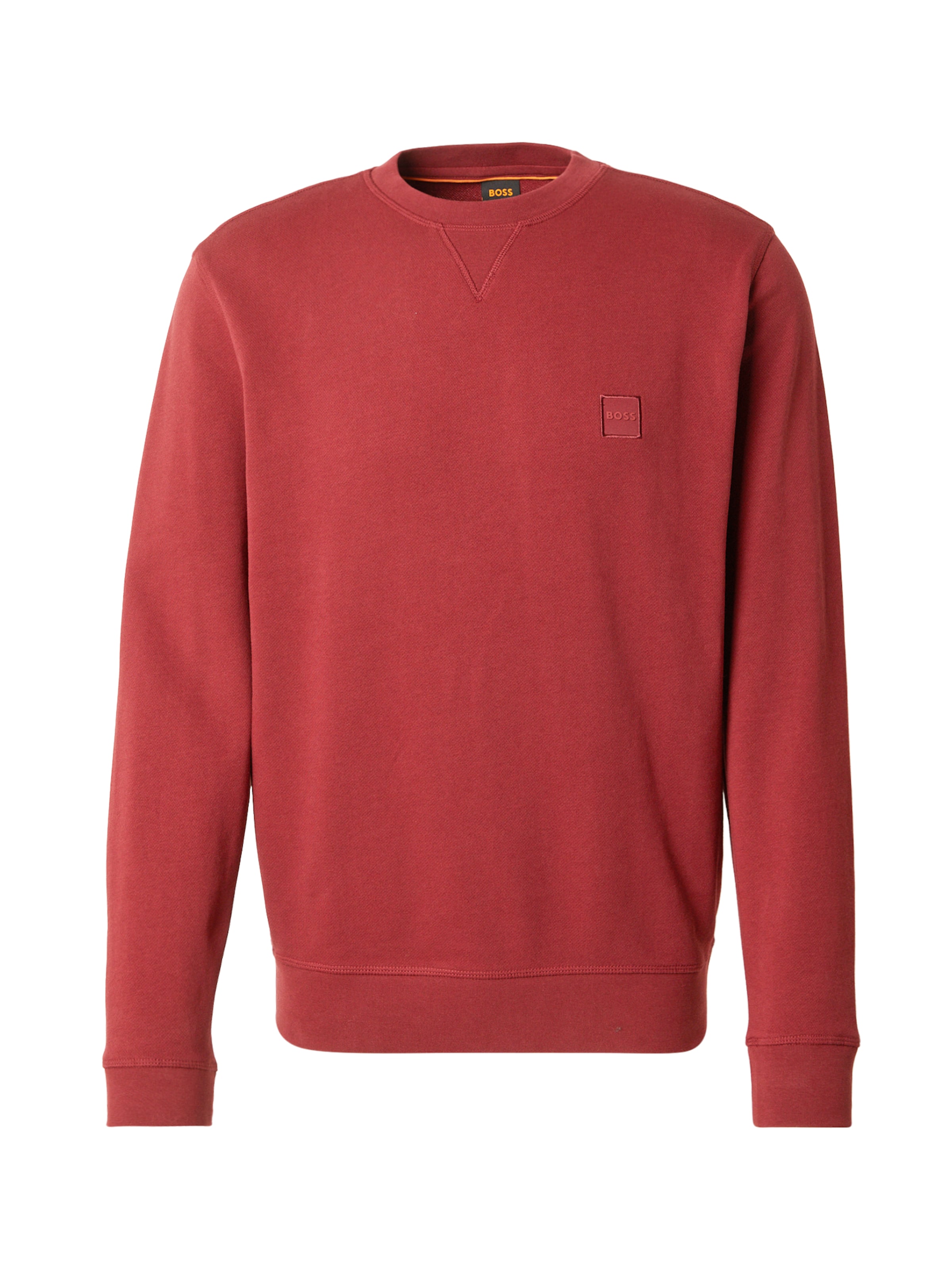 BOSS Sweatshirt 'Westart' in Red: front