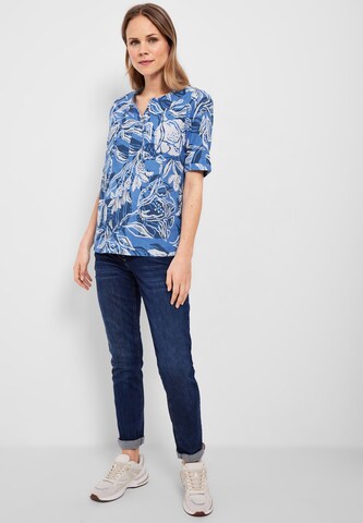 CECIL Bluse in Blau