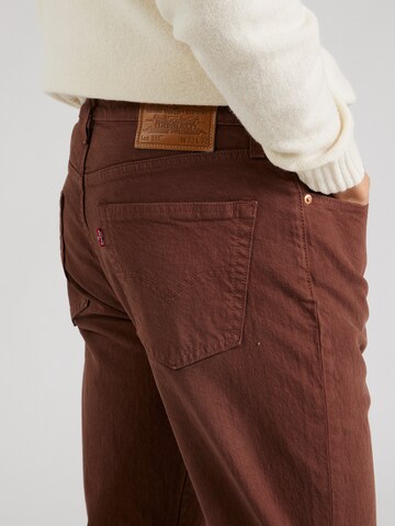 LEVI'S ® Slimfit Jeans '511' in Bruin