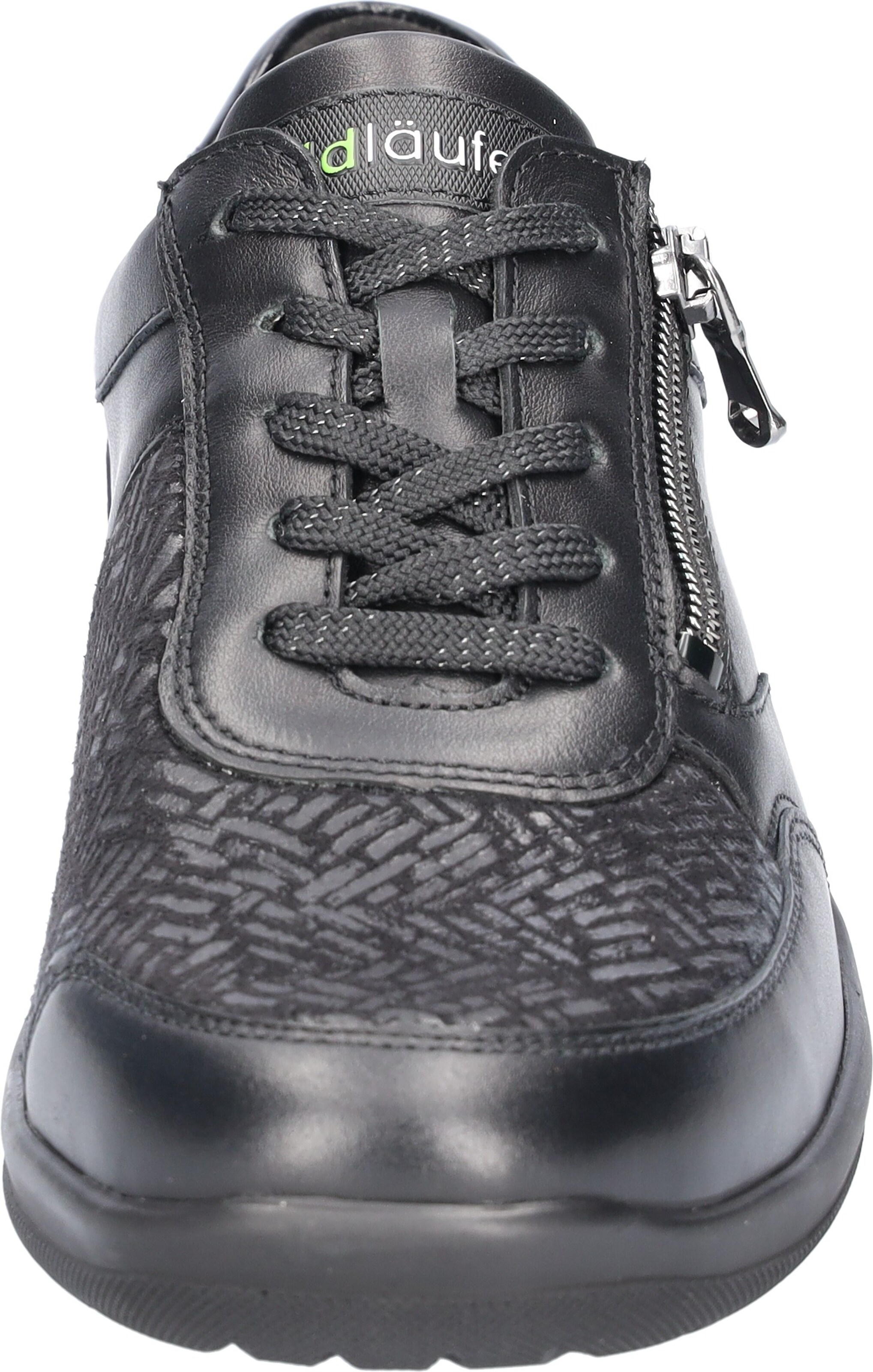 WALDLÄUFER Athletic Lace-Up Shoes in Black