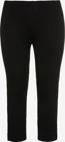 Ulla Popken Hose in Schwarz: Vorderseite