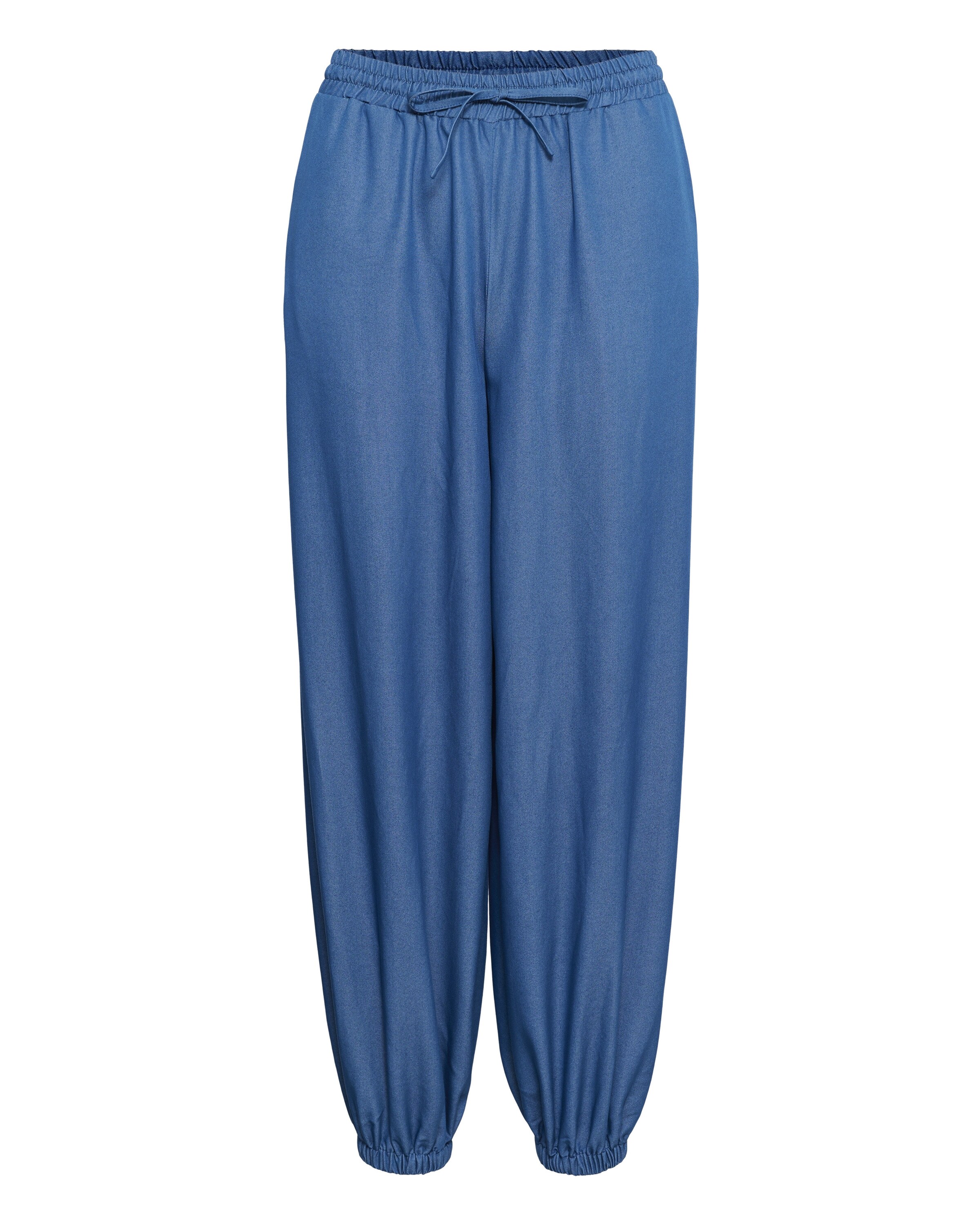 Kaffe - Tapered Pantalón bombacho 'KAAnnaline' en azul: frente