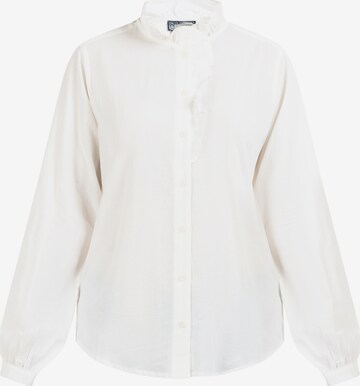 DreiMaster Vintage - Blusa en blanco: frente