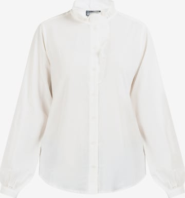 DreiMaster Vintage Blouse in White: front