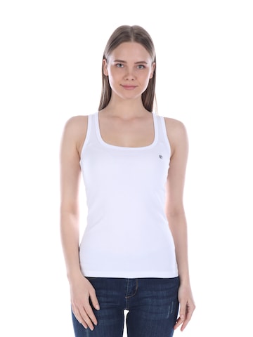Felix Hardy Top in White: front