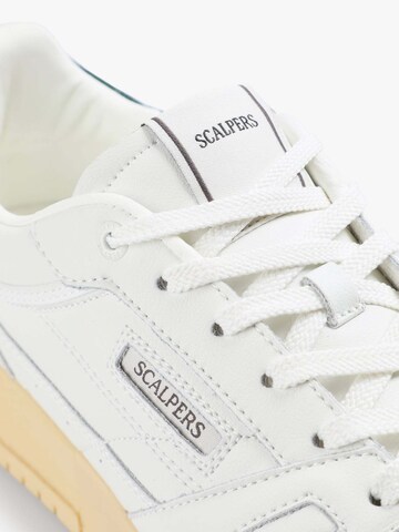 Sneaker bassa 'Miles' di Scalpers in bianco
