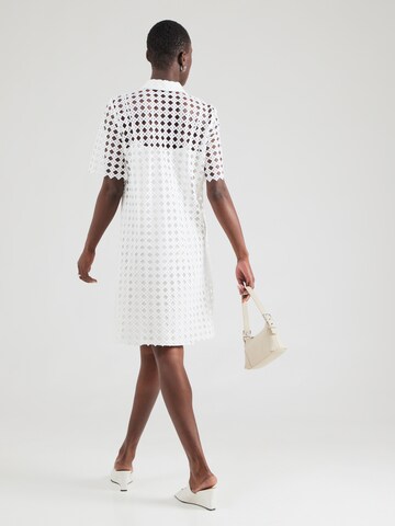 COMMA Kleid in Weiß