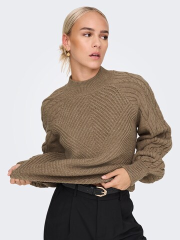ONLY Sweater 'Freya' in Brown