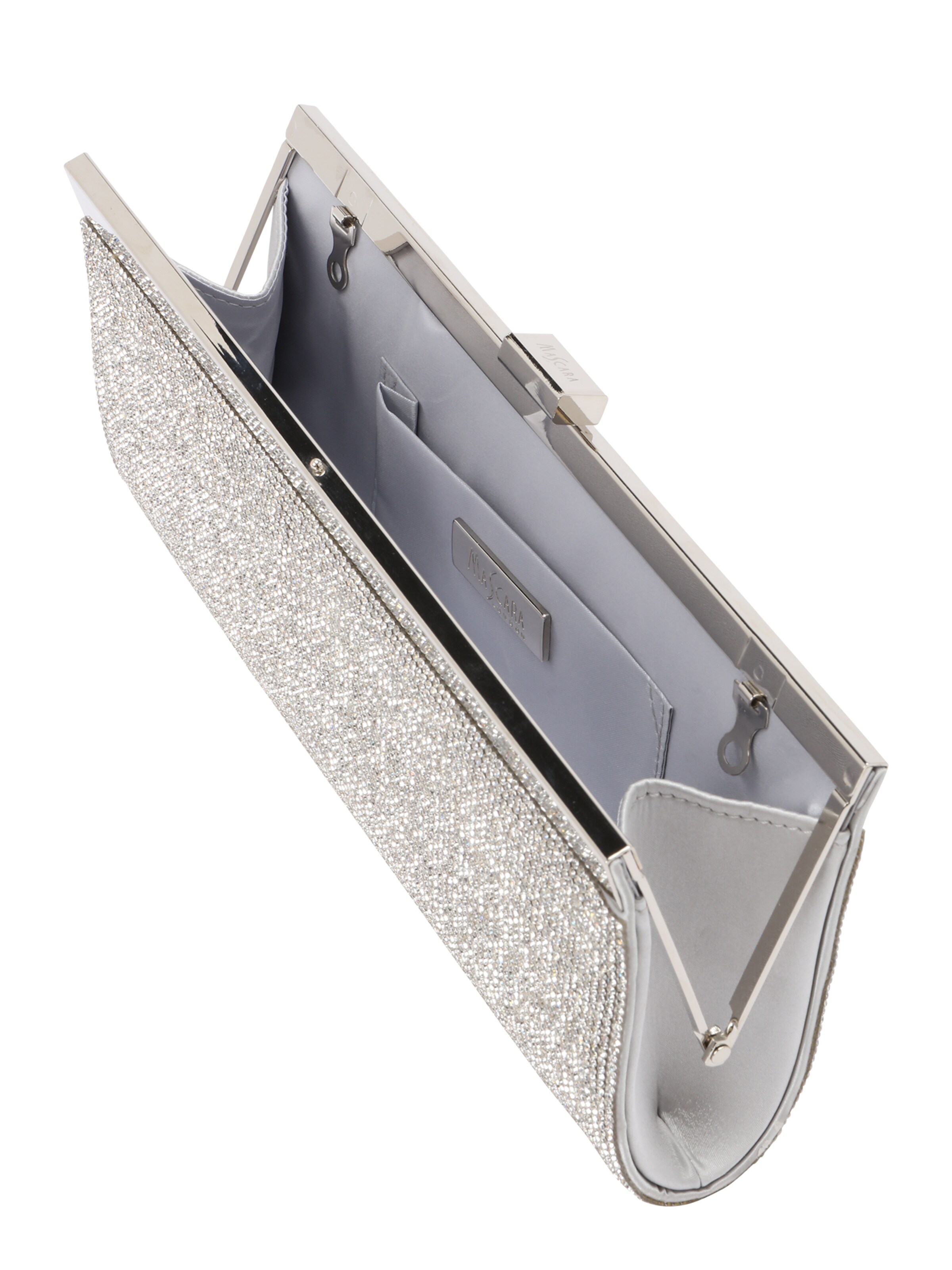 mascara - Bolso de noche en plata