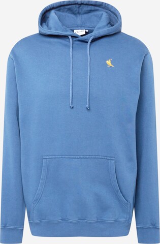 Cleptomanicx Sweatshirt in Blue: front