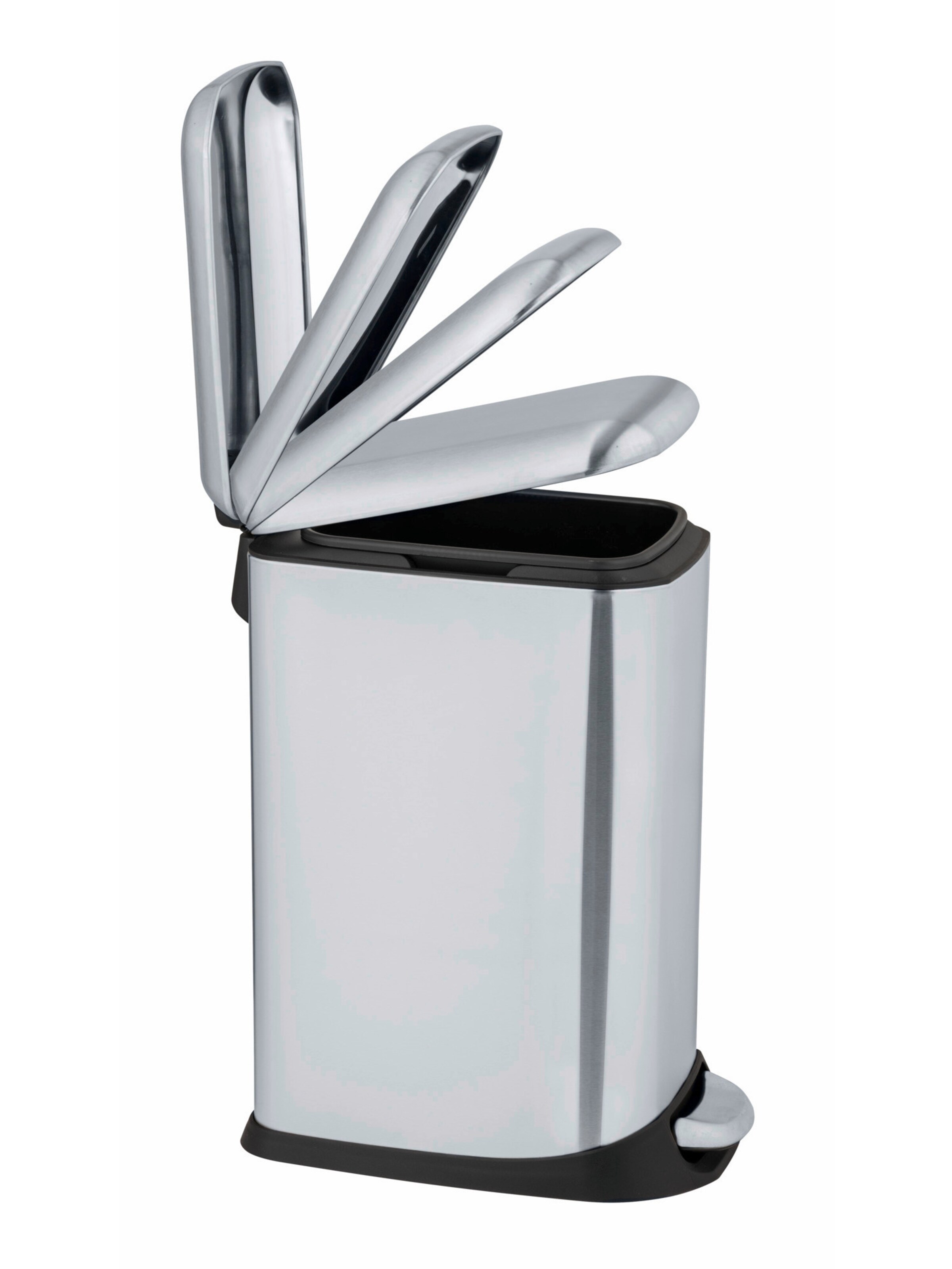 Wenko Treteimer in Silber