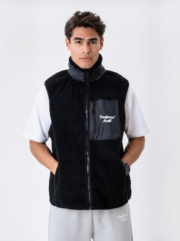 Gilet ' Apres ' Toujours Actif en noir : devant