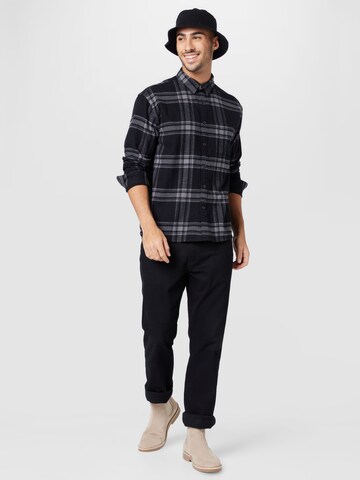 Regular fit Cămașă de la Abercrombie & Fitch pe negru