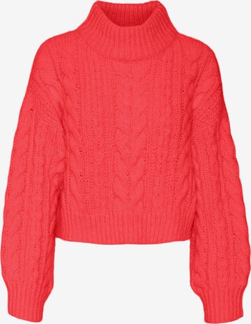 VERO MODA Sweater 'DREAM' in Orange: front