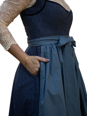 INNA.Trachten Dirndl 'Aveline' in Blau