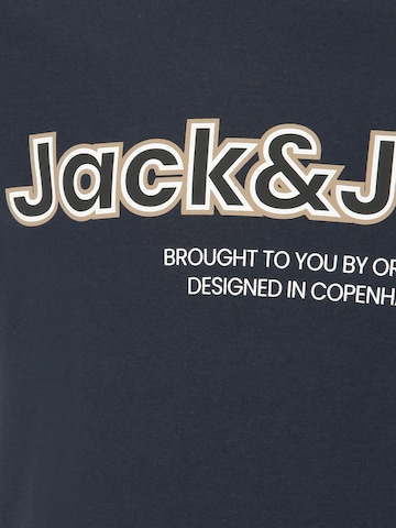 Jack & Jones Plus Skjorte 'LAKEWOOD' i blå