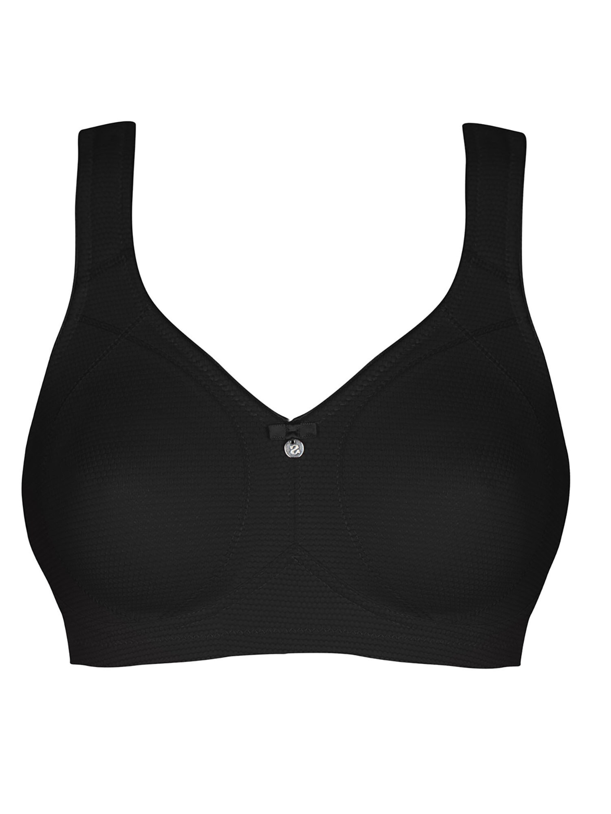 SUSA Bra 'Capri' in Black: front
