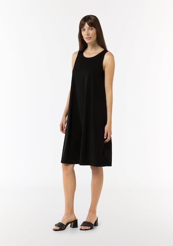 COMMA Jurk in Zwart: voorkant