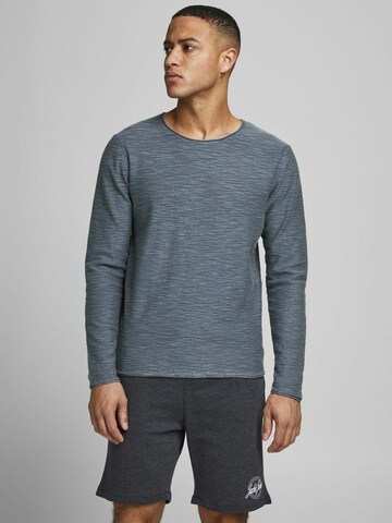 JACK & JONES Trui in Blauw: voorkant