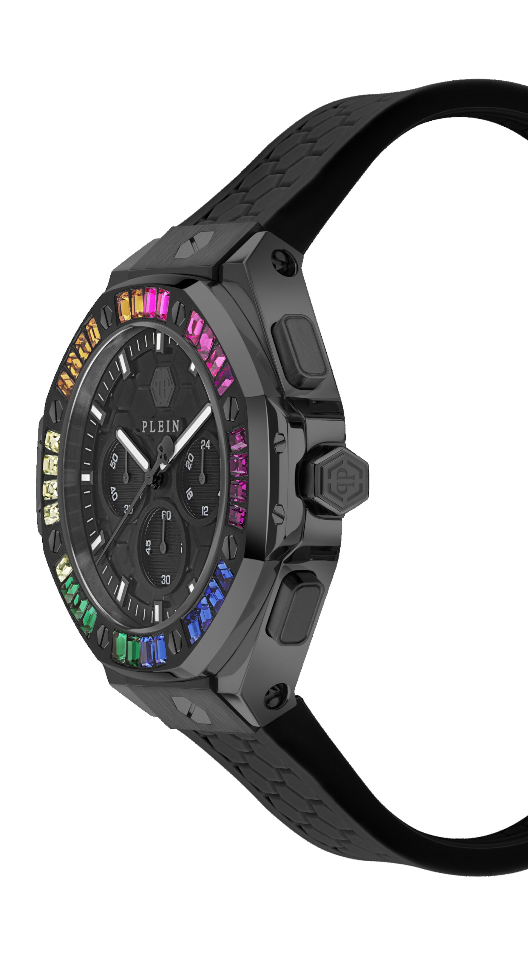 Orologio analogico 'ROYAL' di Philipp Plein Watches in nero