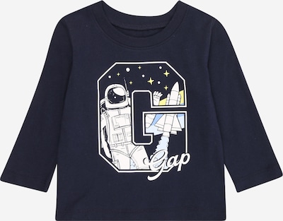 GAP Majica u mornarsko plava / pastelno plava / pastelno žuta / bijela, Pregled proizvoda