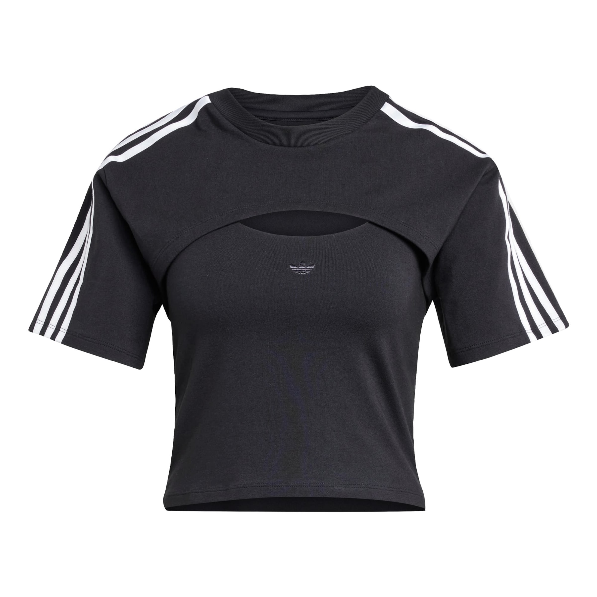 ADIDAS ORIGINALS - Camiseta 'Cali' en negro: frente