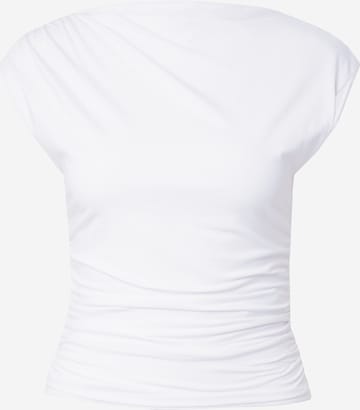 Abercrombie & Fitch Top in Wit: voorkant