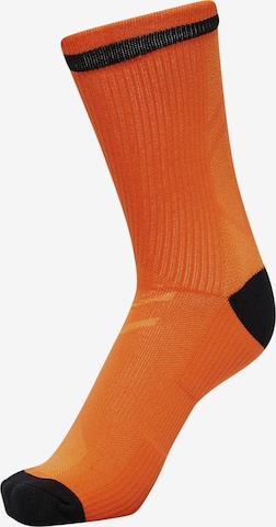 Hummel Athletic Socks 'ACTION INDOOR' in Orange