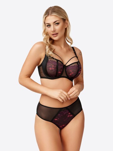 Azal T-shirt Bra 'Otylia' in Purple