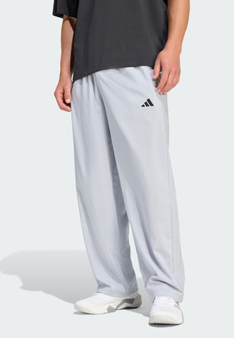 Loosefit Pantalon de sport 'Power Essential' ADIDAS PERFORMANCE en gris : devant