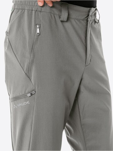 VAUDE Regular Outdoor trousers 'Farley' in Grey