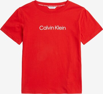 Calvin Klein Swimwear Shirt in Rot: predná strana