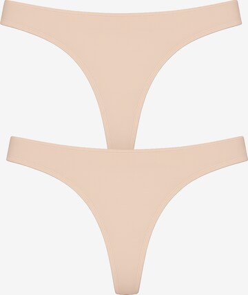 POMPADOUR String 'Light' in Beige: Vorderseite