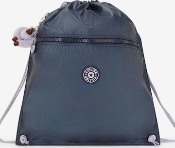 KIPLING - Saco de ginásio 'SUPERTABOO' em azul: frente