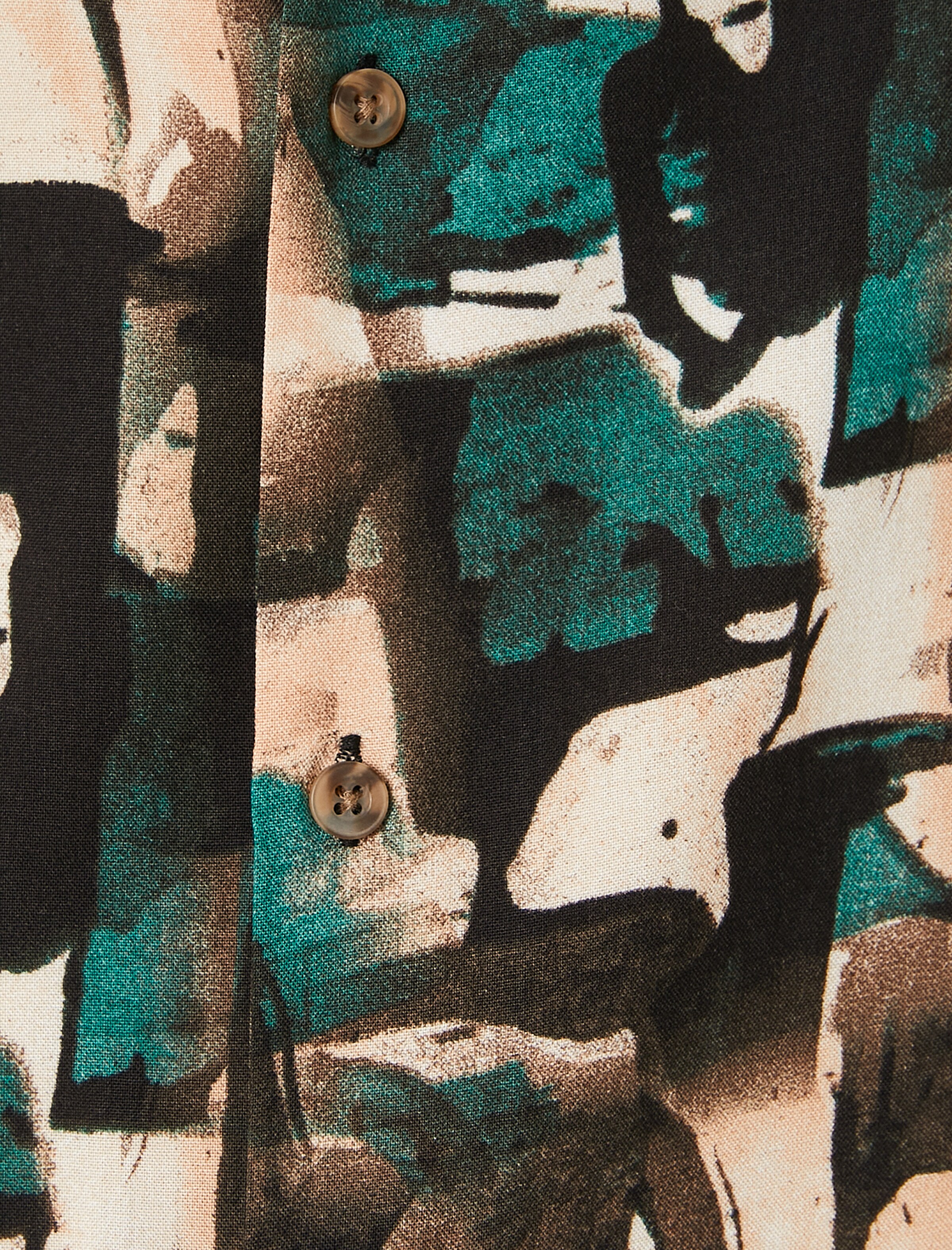 Koton Comfort fit Button Up Shirt in Green