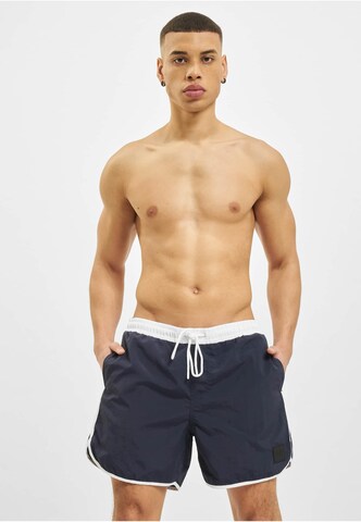 DEF Badeshorts in Blau: Vorderseite