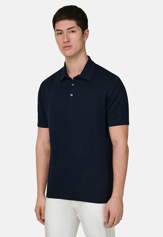 Pull-over Boggi Milano en bleu : devant