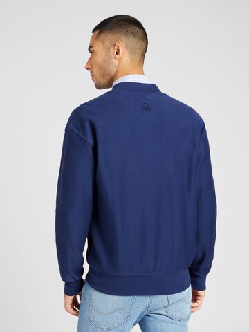 UNITED COLORS OF BENETTON Sweat jacket in Blue